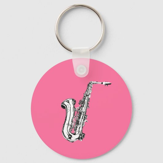 Porte-clés Saxophone (Recto)
