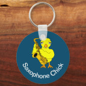 Porte-clés Saxophone Chick (Recto)