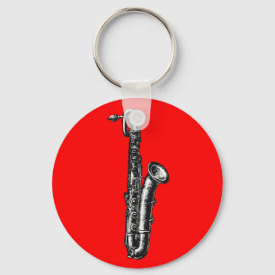 Porte-clés Saxophone de baryton
