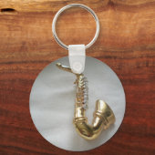 Porte-clés Saxophone d'or (Recto)