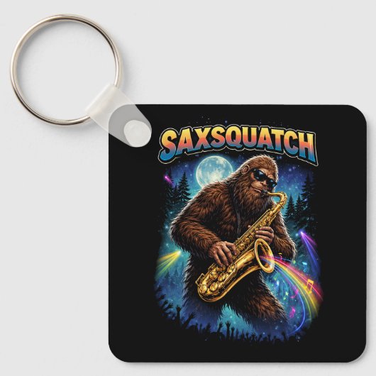 Porte-clés Saxsquatch (Recto)