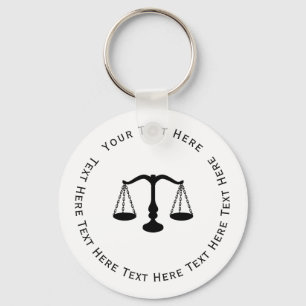 Porte-clés Scale of Justice Symbol