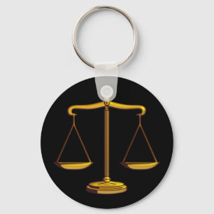 Porte-clés Scales de justice  Droit