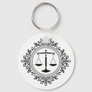 Porte-clés Scales of Justice    Lawyer