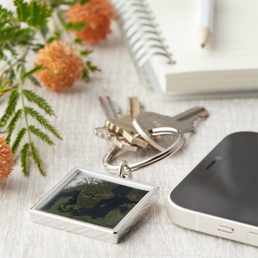 Porte-clés Scandinavie du Sud (Côté)