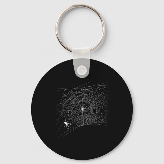 Porte-clés Scanner Web - Black Widow Halloween (Recto)