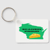 Porte-clés Scansin (Wisconsin) Fier! (Verso)