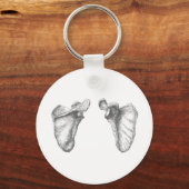 Porte-clés Scapula Grey (Recto)