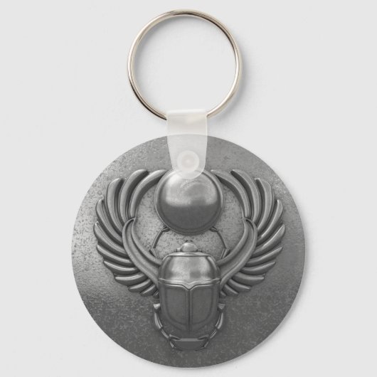 Porte-clés Scarab égyptien moderne (Recto)