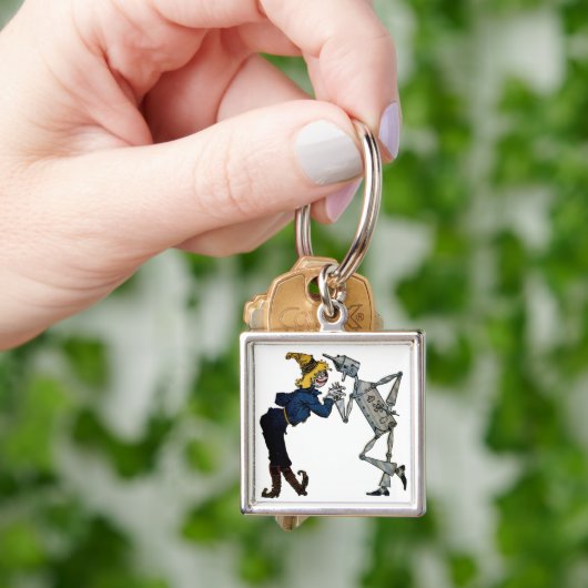 Porte-clés Scarecrow et Tin Man (main)
