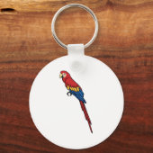 Porte-clés Scarlet Macaw (Recto)