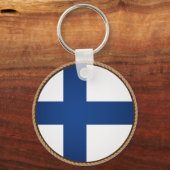 Porte-clés Sceau cool Finlande (Recto)