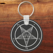 Porte-clés Sceau de Baphomet CoS (Recto)