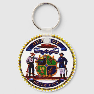 Porte-clés Sceau de Boise, Idaho