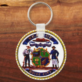 Porte-clés Sceau de Boise, Idaho (Recto)