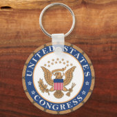 Porte-clés Sceau de la Cour du Congrès des États-Unis (Recto)