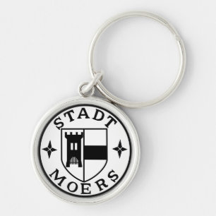 Porte-clés Sceau de la ville de Moers, Allemagne