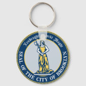 Porte-clés Sceau de l'arrondissement de Brooklyn, Porte - clé (Recto)
