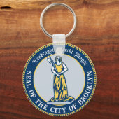 Porte-clés Sceau de l'arrondissement de Brooklyn, Porte - clé (Recto)