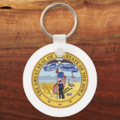 Porte-clés Sceau d'État de l'Iowa (Recto)