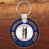 Porte-clés Sceau d'État du Kentucky (Recto)