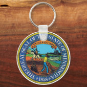 Porte-clés Sceau d'État du Minnesota (Recto)