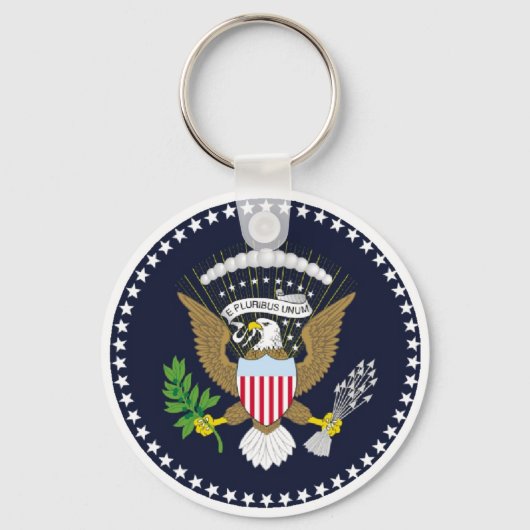 Porte-clés Sceau d'investiture du président Obama (Recto)