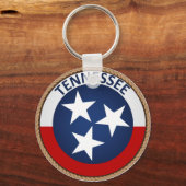 Porte-clés Sceau du drapeau de l'État du Tennessee (Recto)
