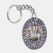 PORTE-CLÉS SCEAU DU MODÈLE DES CHEVALIERS (Devant gauche)