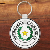 Porte-clés Sceau du Paraguay (Recto)