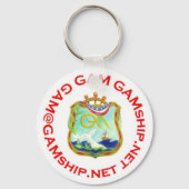 Porte-clés sceau rouge (Recto)