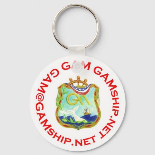 Porte-clés sceau rouge (Recto)