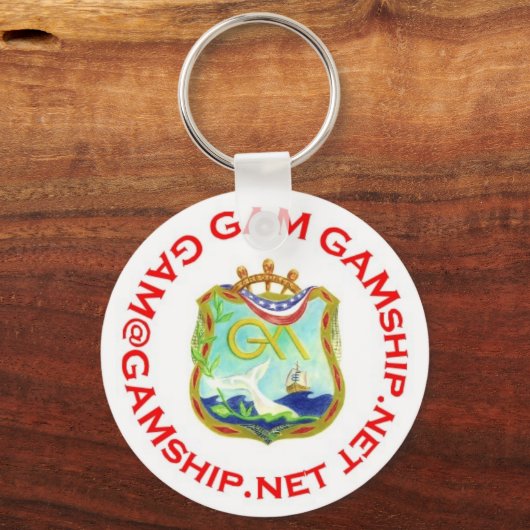 Porte-clés sceau rouge (Recto)