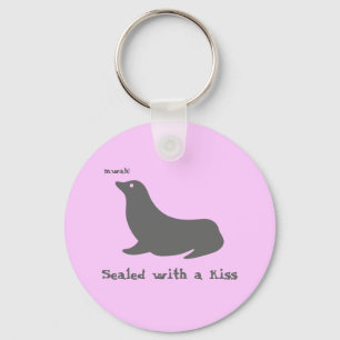 Porte-clés Scellé avec un baiser
