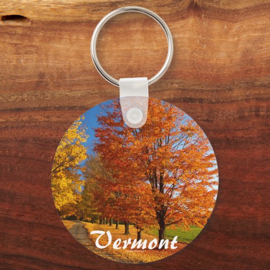 Porte-clés Scène d'automne (Recto)