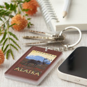 Porte-clés Scène de caribou - Fairbanks, Alaska (Devant droit)