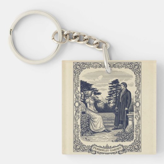 Porte-clés Scène de Darcy & Elizabeth (Devant)