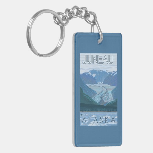 Porte-clés Scène de glacier - Juneau, Alaska (Devant gauche)
