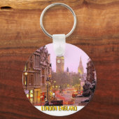 PORTE-CLÉS SCÈNE DE LONDRES ANGLETERRE (UK) (Recto)