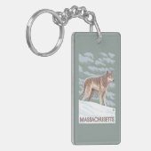 Porte-clés Scène de MassachusettsWolf (Devant gauche)
