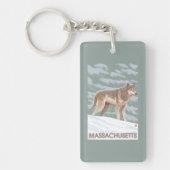 Porte-clés Scène de MassachusettsWolf (Devant)