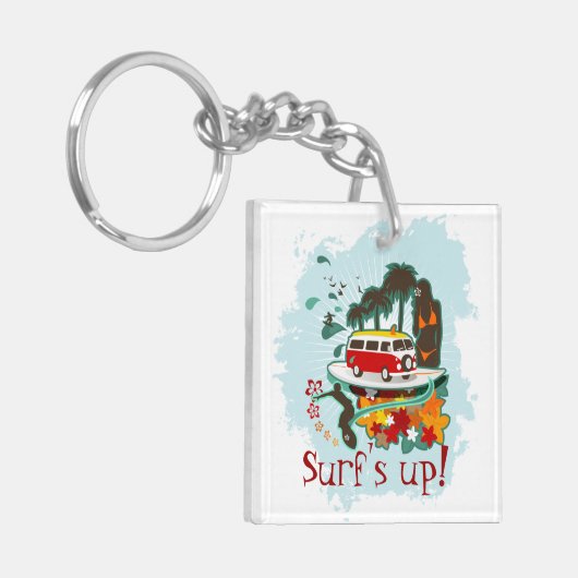 Porte-clés Scène De Plage Tropicale (Devant gauche)