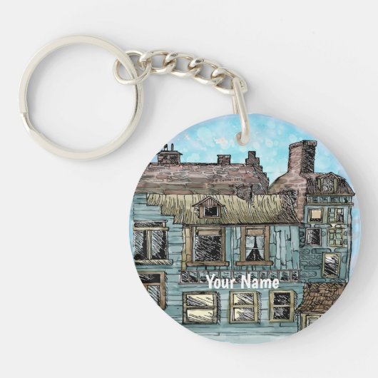 Porte-clés Scène de quai 2 (Devant)