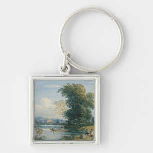 Porte-clés Scène de rivière