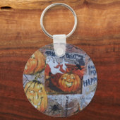 Porte-clés Scène d'Halloween (Recto)