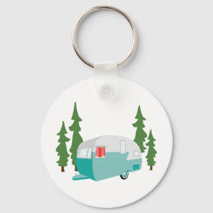 Porte-clés Scène du camping