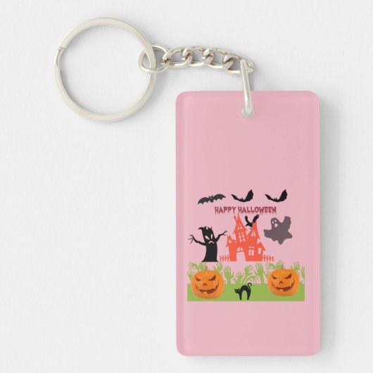 Porte-clés Scène Géante De Mains Vertes Émergant De La Terre (Devant)