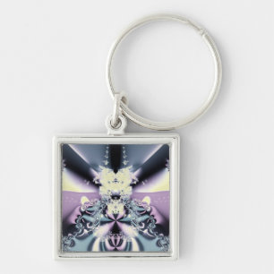 Porte-clés Scène violette