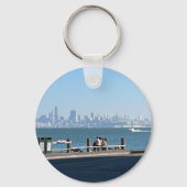 Porte-clés Scenes of San Francisco Bay Bridge and cityscape (Verso)