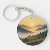 Porte-clés Scenic Nature Landscape Acrylic Keychain  (Devant)